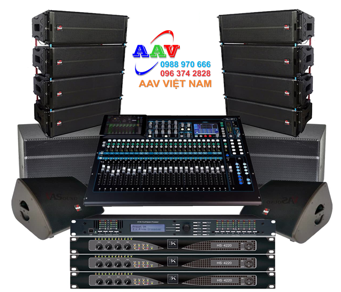 Bộ dàn âm thanh hội trường Lào Cai 